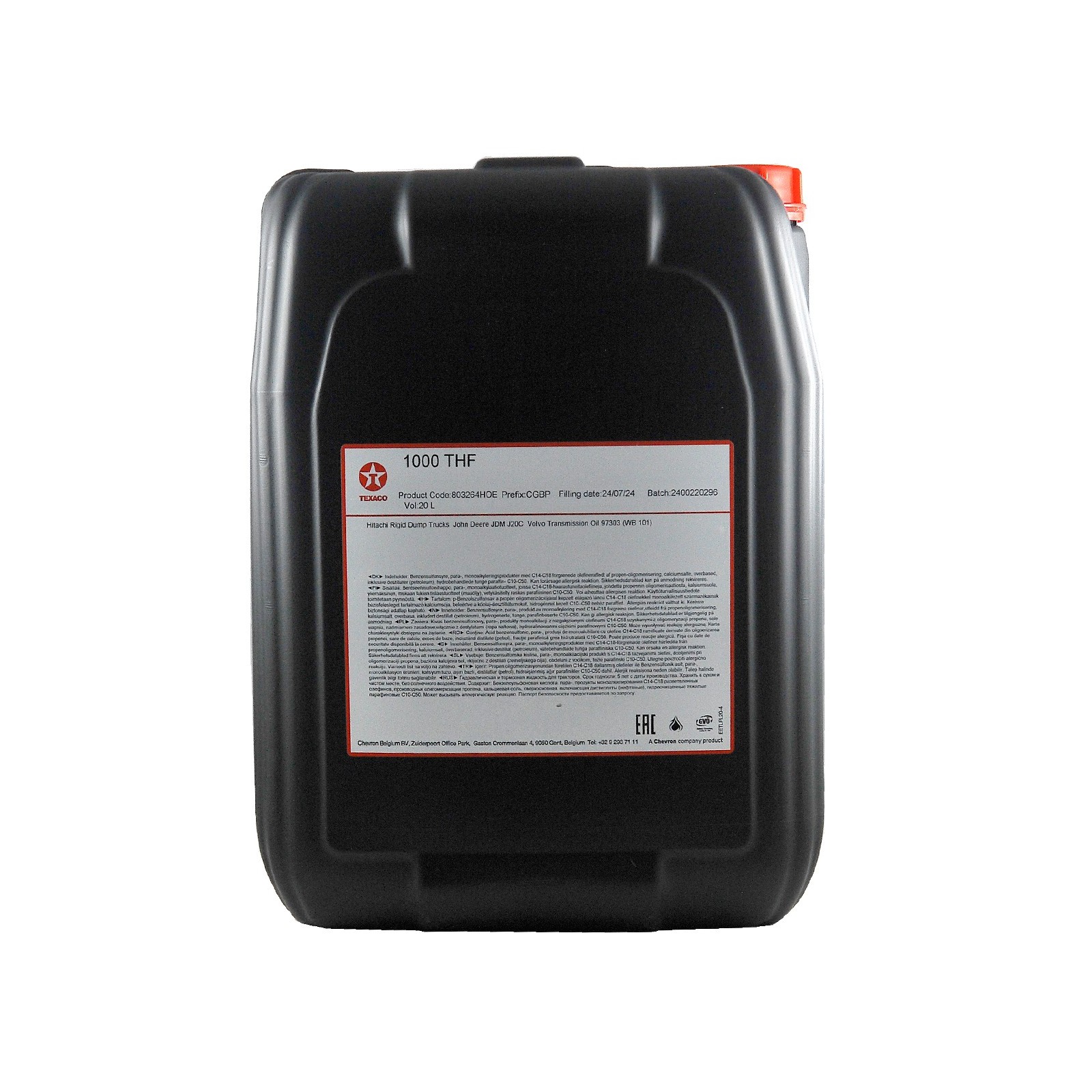 Hydraulic oil, Texaco 1000 THF