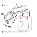 Kit de broyage pour tracteur LS / 40446580 - pour tondeuse LM1160