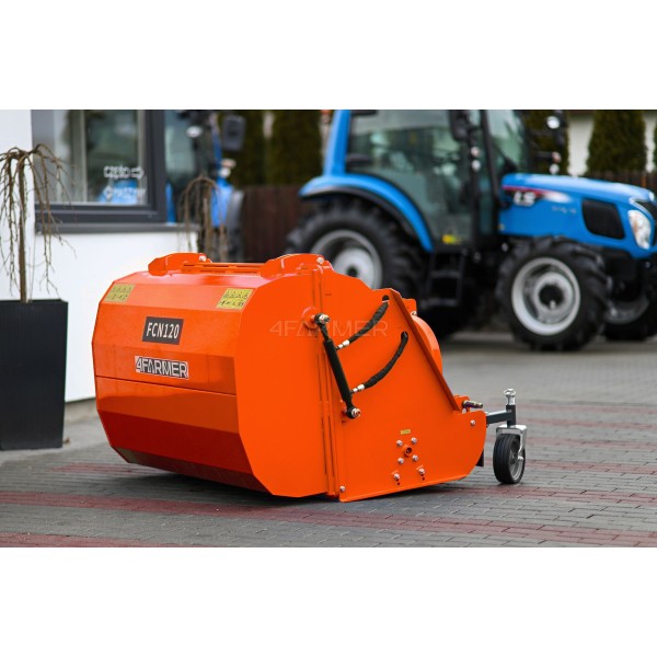 Kosiarka bijakowa z koszem na trawę FCN 120 Professional 4FARMER | Traktor.com.pl