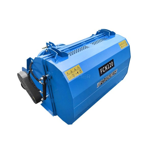 Desbrozadora de martillos con recogedor de hierba FCN 120 Professional 4FARMER
