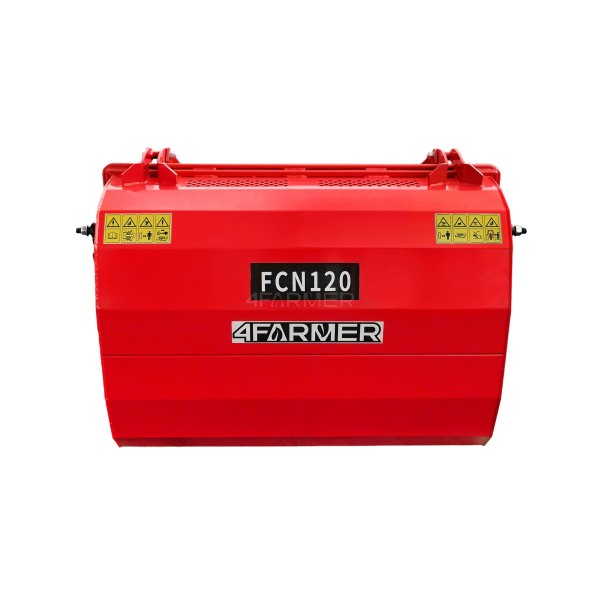 Schlegelmäher mit Grasfangkorb FCN 120 Professional 4FARMER