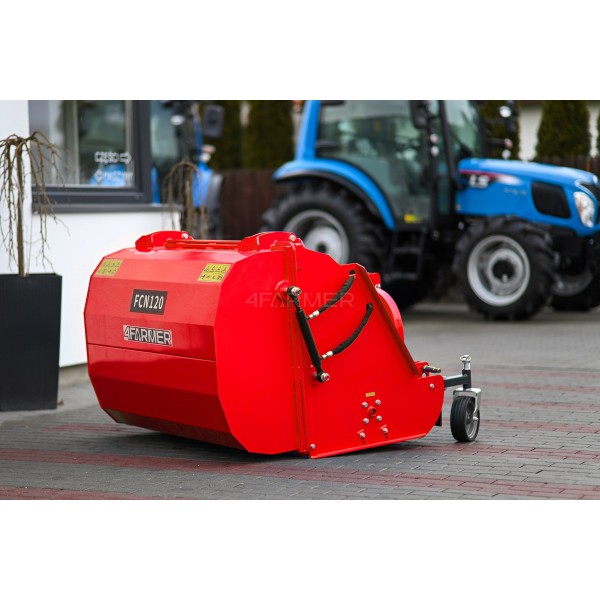 Kosiarka bijakowa z koszem na trawę FCN 120 Professional 4FARMER | Traktor.com.pl