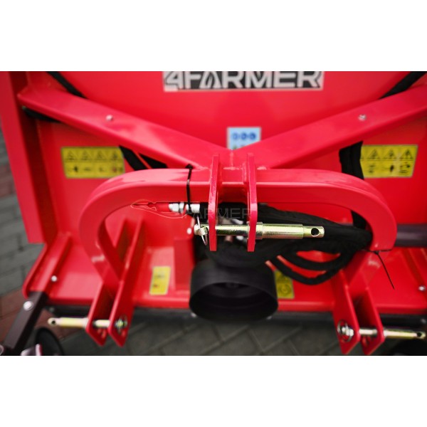 Kosiarka bijakowa z koszem na trawę FCN 120 Professional 4FARMER | Traktor.com.pl