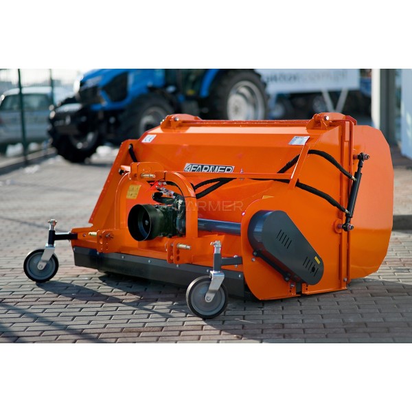 Schlegelmäher mit Grasfangkorb FCN 160 Professional 4FARMER