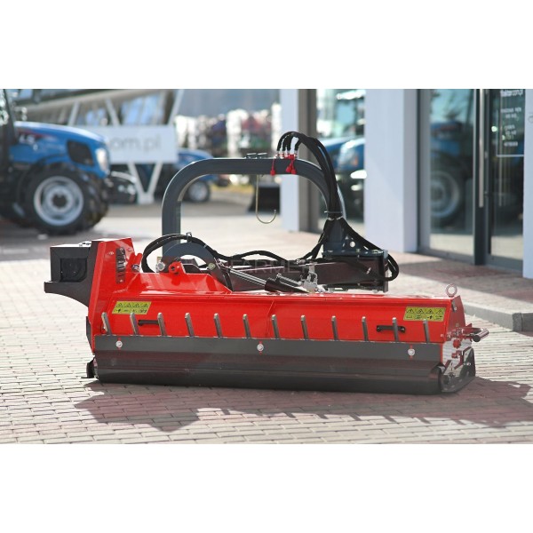 Bêcheuse à fléaux arrière professionnelle AGHKC 180 (rouge) 4FARMER