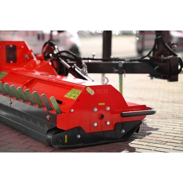 Kosiarka bijakowa tylno-boczna AGHKC 180 Professional (czerwona) 4FARMER | Traktor.com.pl