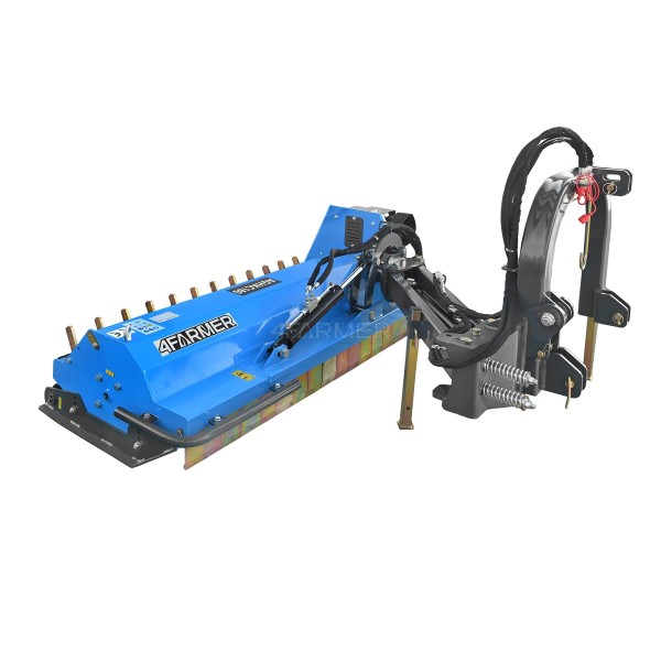 Kosiarka bijakowa tylno-boczna AGHKC 180 Professional (niebieska) 4FARMER | Traktor.com.pl