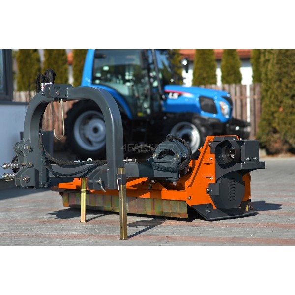 AGHKC 180 Desbrozadora de martillos trasera profesional (naranja) 4FARMER