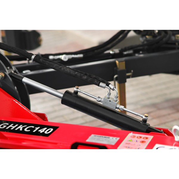 AGHKC 140 Professional Heckschlegelmäher (rot) 4FARMER