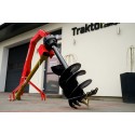 Wiertnica do traktora HDM L50 10" (25 cm) Standard 4FARMER | Traktor.com.pl