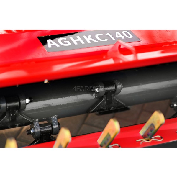 AGHKC 140 Professional rear-side flail mower (red) 4FARMER