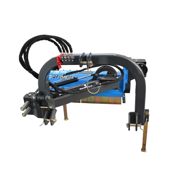 AGHKC 140 Professional rear-side flail mower (blue) 4FARMER