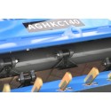 Kosiarka bijakowa tylno-boczna AGHKC 140 Professional (niebieska) 4FARMER | Traktor.com.pl