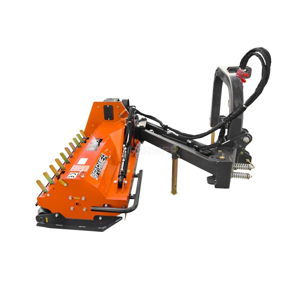 Kosiarka bijakowa tylno-boczna AGHKC 140 Professional (pomarańczowa) 4FARMER | Traktor.com.pl