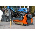 AGHKC 140 Desbrozadora de martillos trasera profesional (naranja) 4FARMER