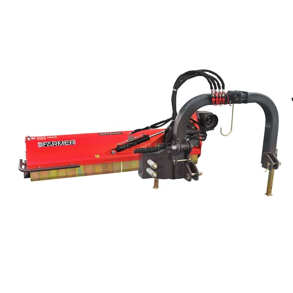 Kosiarka bijakowa tylno-boczna AGHKC 200 Professional (czerwona) 4FARMER | Traktor.com.pl