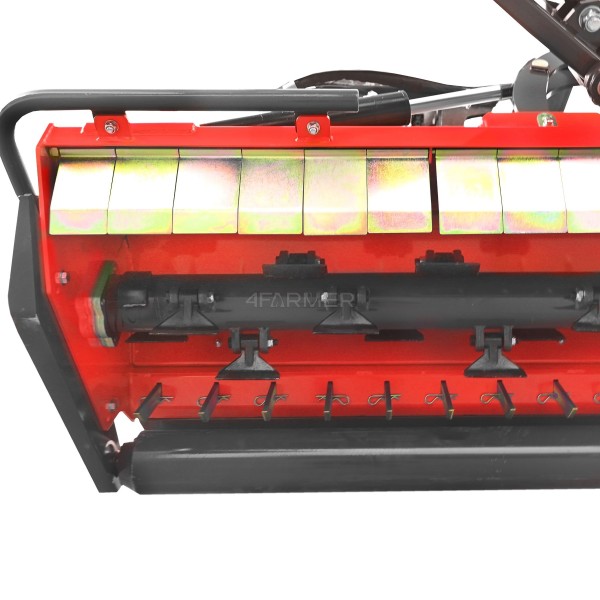 Kosiarka bijakowa tylno-boczna AGHKC 200 Professional (czerwona) 4FARMER | Traktor.com.pl