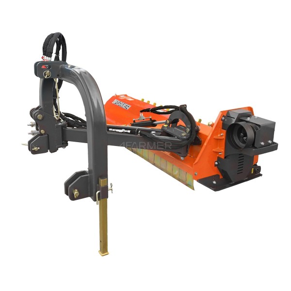 AGHKC 200 Desbrozadora de martillos trasera profesional (naranja) 4FARMER