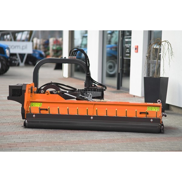 AGHKC 200 Desbrozadora de martillos trasera profesional (naranja) 4FARMER