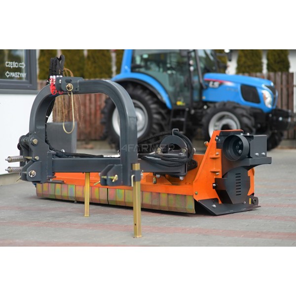 AGHKC 200 Desbrozadora de martillos trasera profesional (naranja) 4FARMER