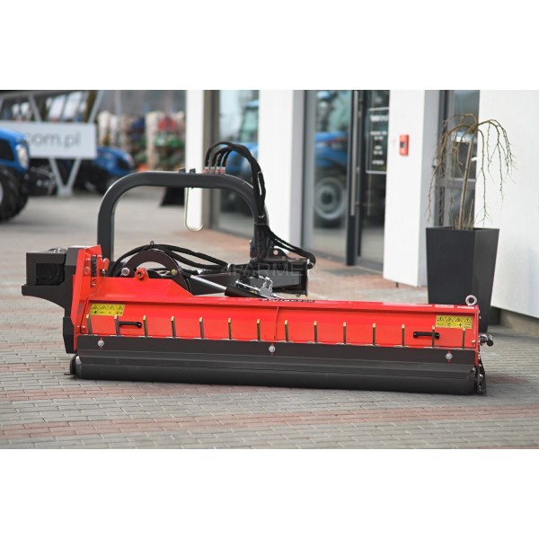 Kosiarka bijakowa tylno-boczna AGHKC 220 Professional (czerwona) 4FARMER | Traktor.com.pl