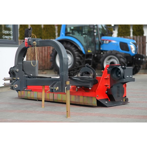 Kosiarka bijakowa tylno-boczna AGHKC 220 Professional (czerwona) 4FARMER | Traktor.com.pl