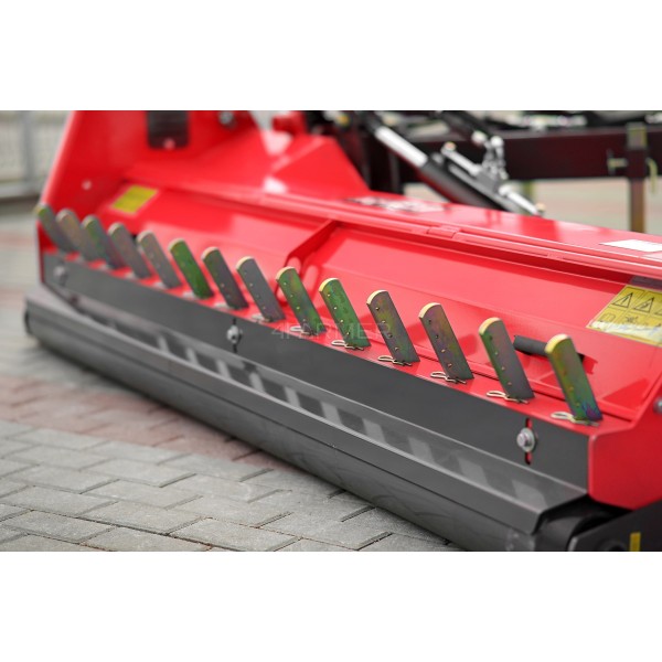 Kosiarka bijakowa tylno-boczna AGHKC 220 Professional (czerwona) 4FARMER | Traktor.com.pl