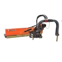Bêcheuse à fléaux arrière professionnelle AGHKC 220 (orange) 4FARMER