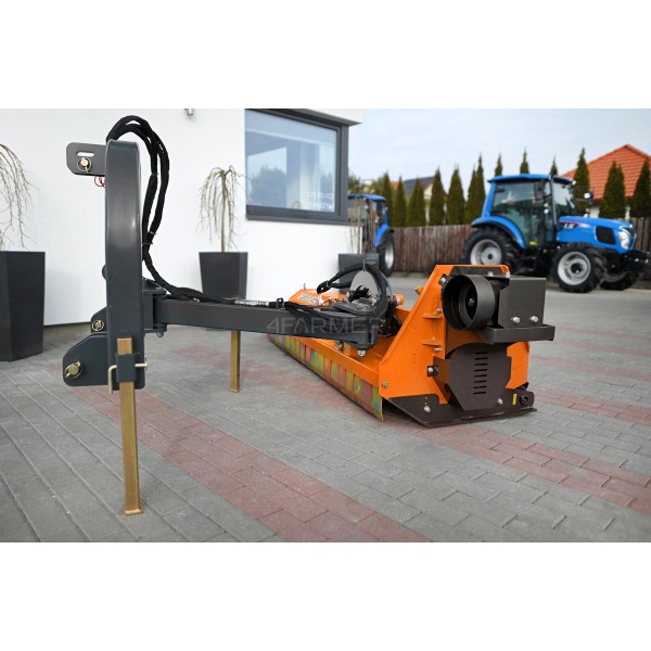 Kosiarka bijakowa tylno-boczna AGHKC 220 Professional (pomarańczowa) 4FARMER | Traktor.com.pl