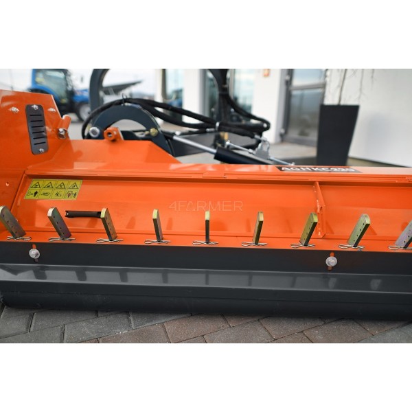 Profesionálna cepová kosačka AGHKC 220 s pohonom vzadu (oranžová) 4FARMER