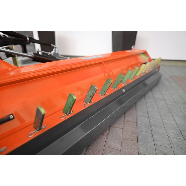 AGHKC 220 Desbrozadora de martillos trasera profesional (naranja) 4FARMER