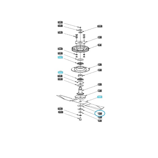 Kuželová podložka LM1160 / LS Tractor / 40365486