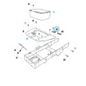 Těsnění, podložka desky baterie / TRG210 / LS Tractor / 40250666