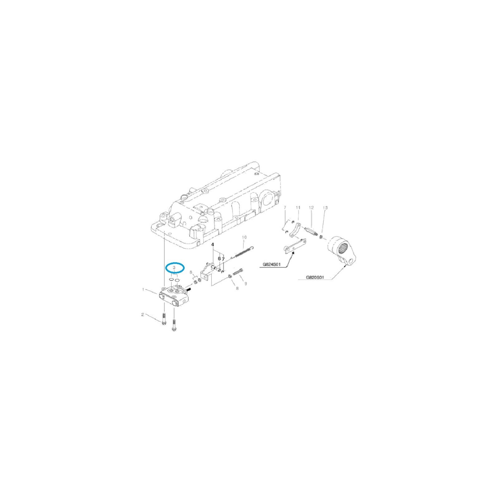Joint torique 11,8 x 2,4 mm / LS Tractor / 40029200