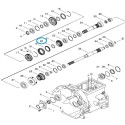 Tuleja dystansowa 45 x 50 x 7.7 mm / A1281546 / LS Tractor / 40009714 | Traktor.com.pl