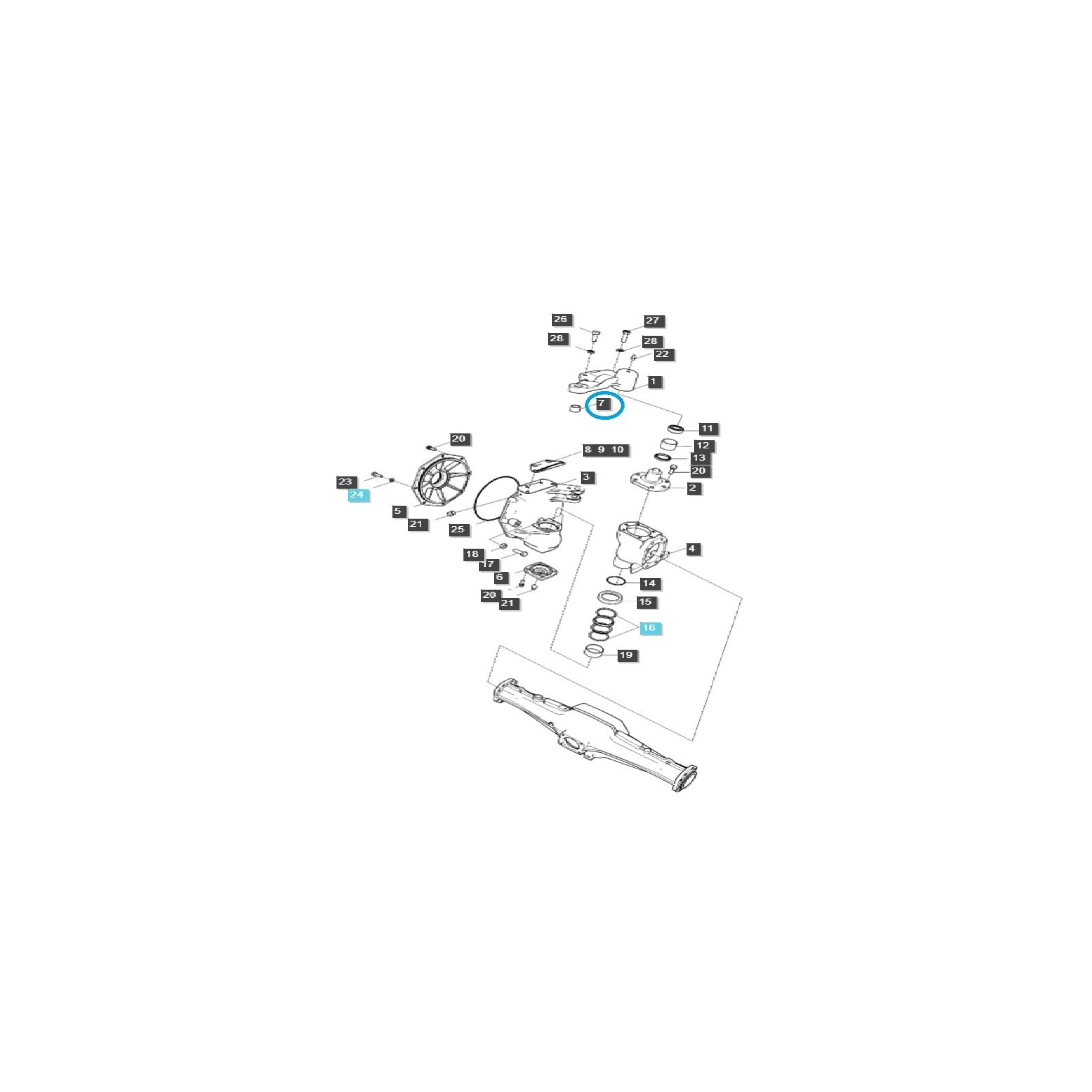Manchon conique A1402058 / TRG400 / 40009450