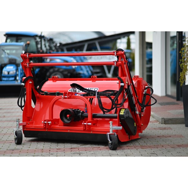Kosiarka bijakowa z koszem na trawę FCNL 160 Professional (wysoki wysyp) 4FARMER | Traktor.com.pl