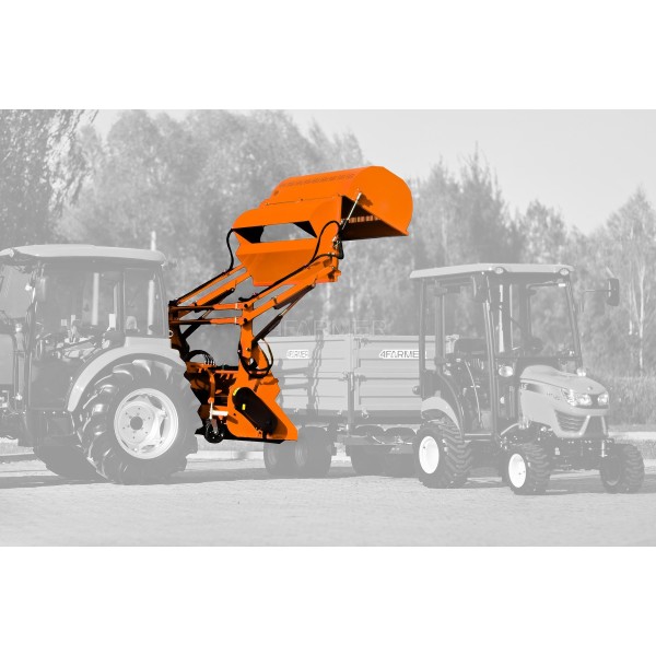 Kosiarka bijakowa z koszem na trawę FCNL 160 Professional (wysoki wysyp) 4FARMER | Traktor.com.pl