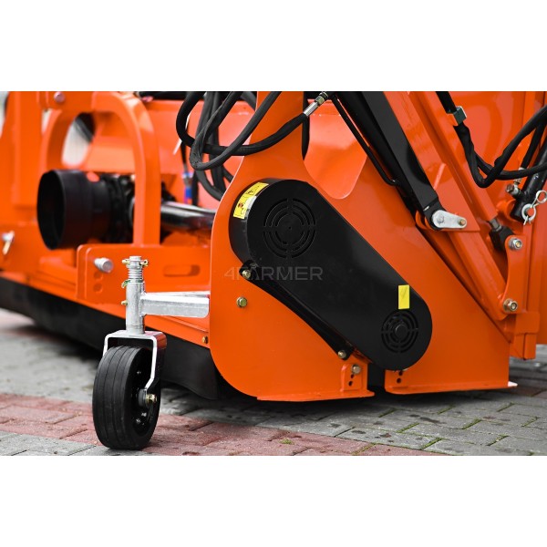 Kosiarka bijakowa z koszem na trawę FCNL 160 Professional (wysoki wysyp) 4FARMER | Traktor.com.pl