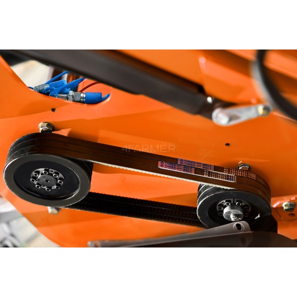 Schlegelmäher mit Grasfangkorb FCNL 160 Professional (Hochauswurf) 4FARMER