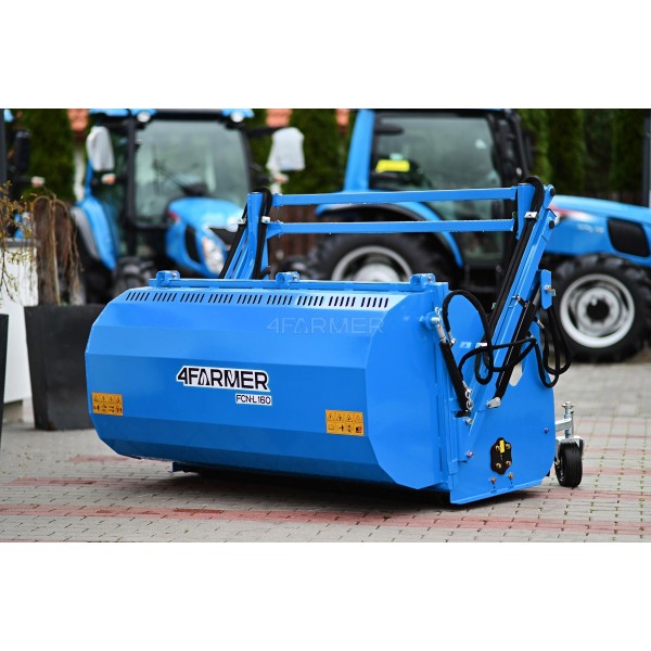 Desbrozadora de martillos con recogedor de hierba FCNL 160 Professional (descarga alta) 4FARMER