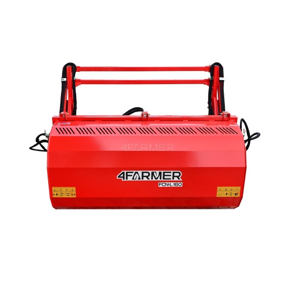 Broyeur à fléaux avec bac de ramassage FCNL 120 Professional (éjection haute pression) 4FARMER