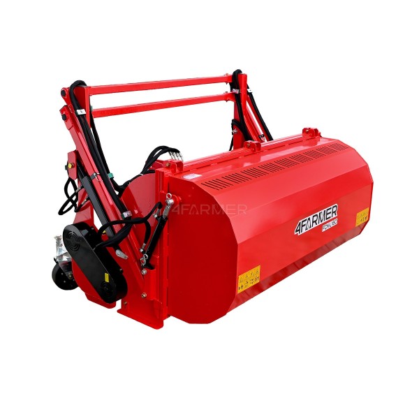 Kosiarka bijakowa z koszem na trawę FCNL 120 Professional (wysoki wysyp) 4FARMER | Traktor.com.pl