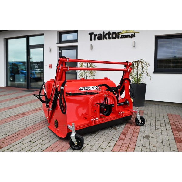 Desbrozadora de martillos con recogedor de hierba FCNL 120 Professional (descarga alta) 4FARMER
