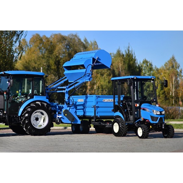 Kosiarka bijakowa z koszem na trawę FCNL 120 Professional (wysoki wysyp) 4FARMER | Traktor.com.pl