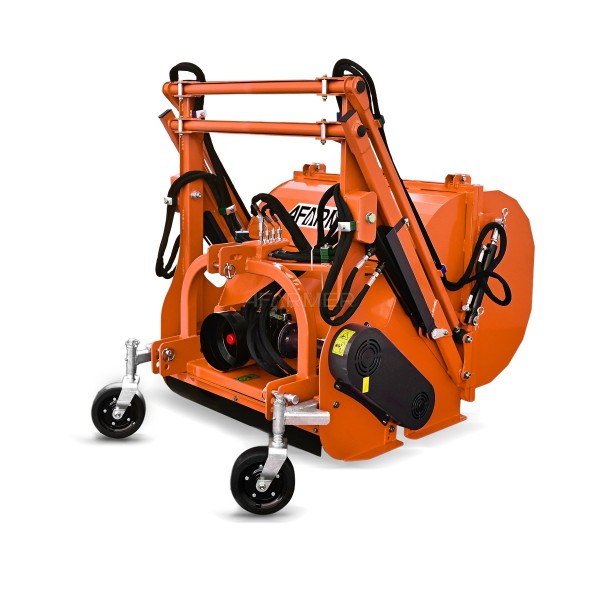 Desbrozadora de martillos con recogedor de hierba FCNL 90 Professional (descarga alta) 4FARMER