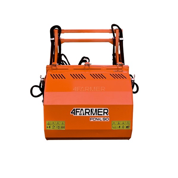 Desbrozadora de martillos con recogedor de hierba FCNL 90 Professional (descarga alta) 4FARMER