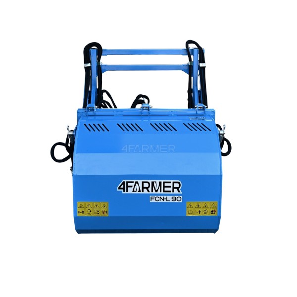 Broyeur à fléaux avec bac de ramassage FCNL 90 Professional (éjection haute pression) 4FARMER