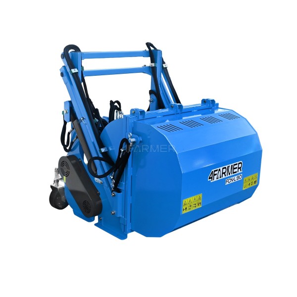 Broyeur à fléaux avec bac de ramassage FCNL 90 Professional (éjection haute pression) 4FARMER