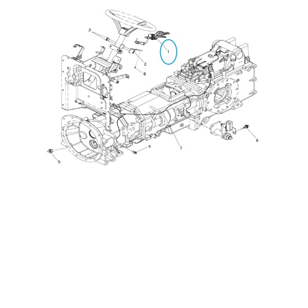 Power Shuttle Blade / TRG750 / PLUS, XU, MT7 / LS Tractor / 40538503 / 40367528 / 40281914